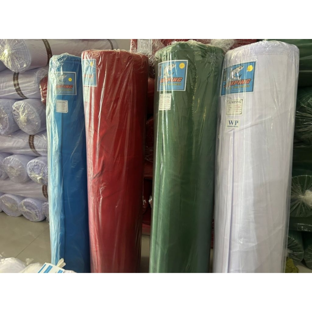 KAIN POLY TC WARNA MERAH