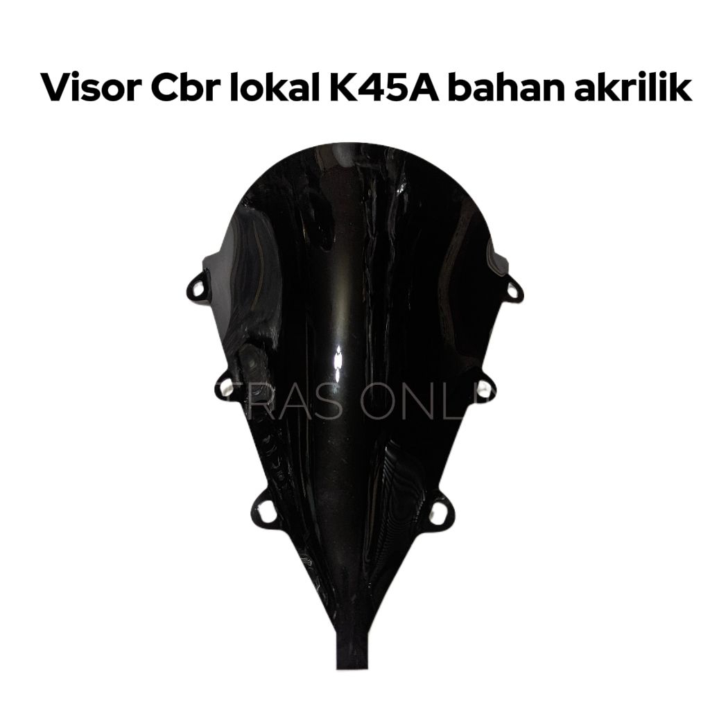 Visor Cbr 150 lokal k45a full jenong bahan akrilik tebal presisi/Windshield Cbr 150 R   K45A pnp/vis