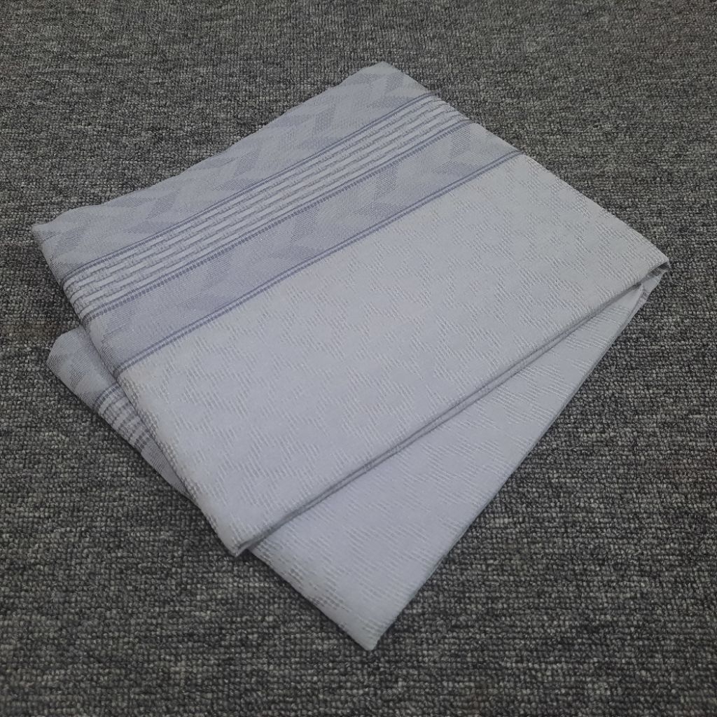 Kain Tenun Baron Warna Silver