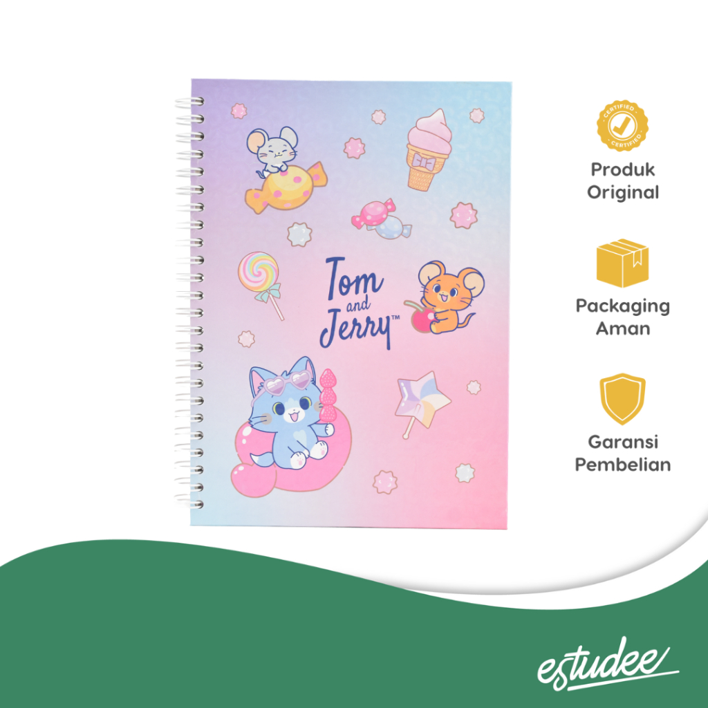 

ESTUDEE NOTEBOOK A5 SWEET DESSERTS GOKKO