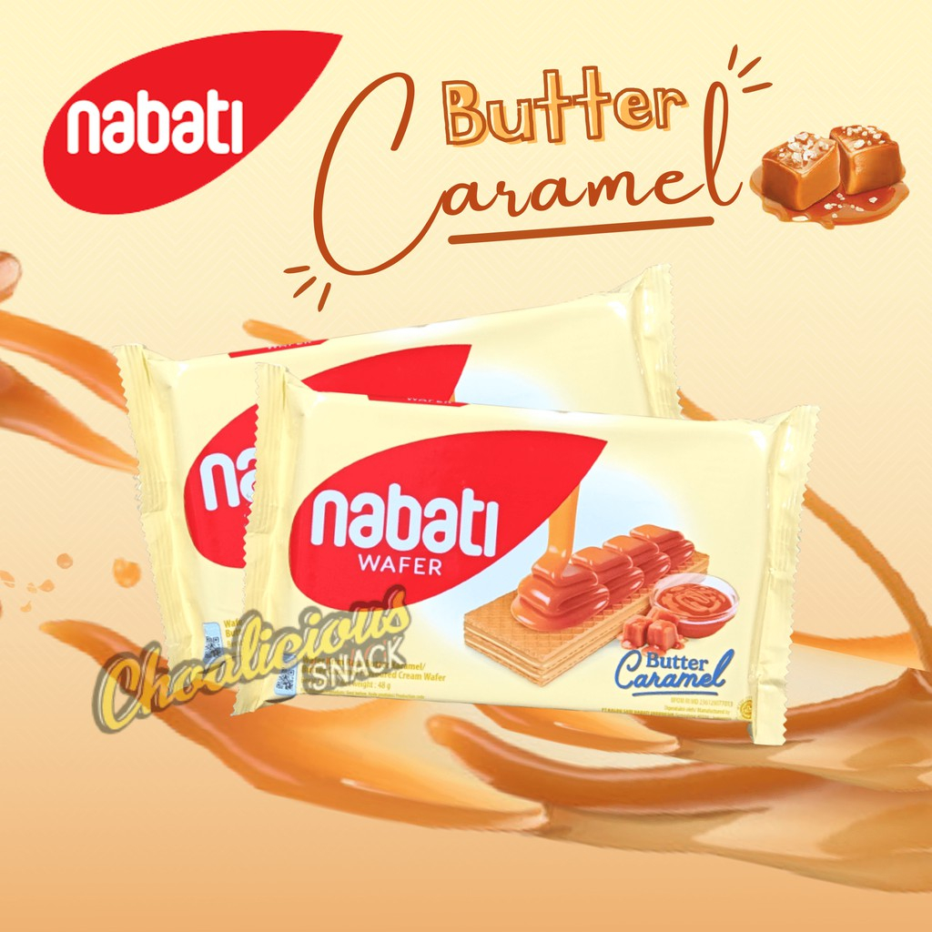 

All Varian NABATI Wafer Richoco / Richeese / Cocopan / Butter Caramel / Peach Yogurt / Raspberry Yogurt / Pink Lava / White / Cheesecake 48 gram