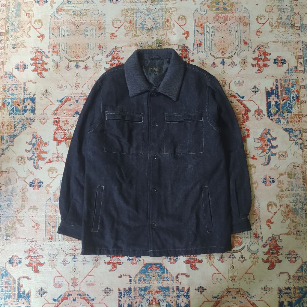 Aburaysia Indigo Outer, Denim Outer, Denim Jacket