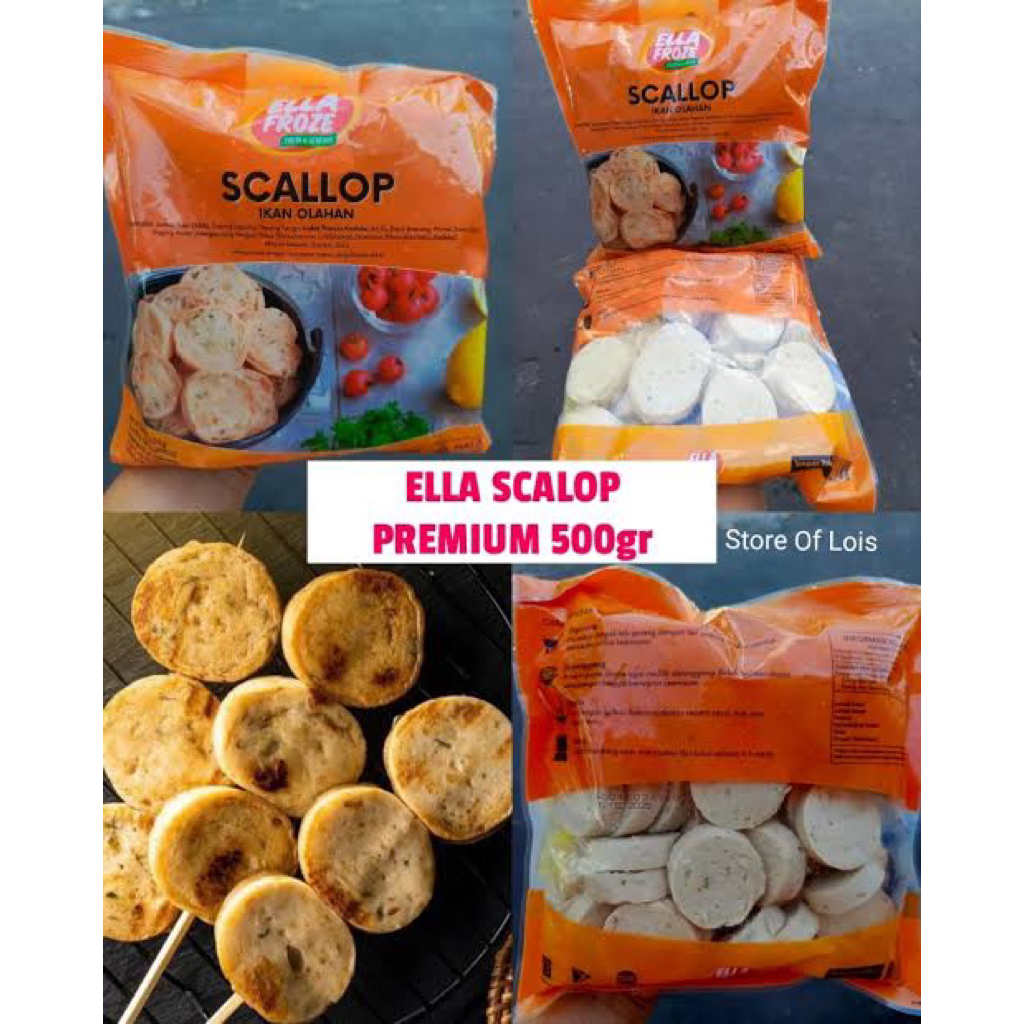 

ellafroze scalop 500 gr