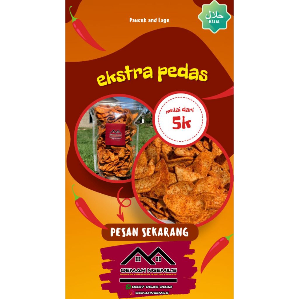 

BASRENG EXTRA PEDAS DAUN JERUK
