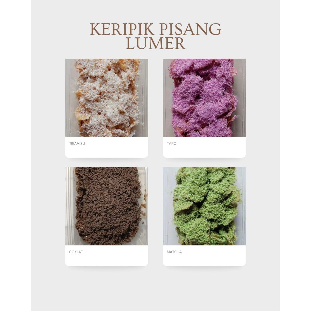 

Kripik Pisang Lumer Bok750Ml