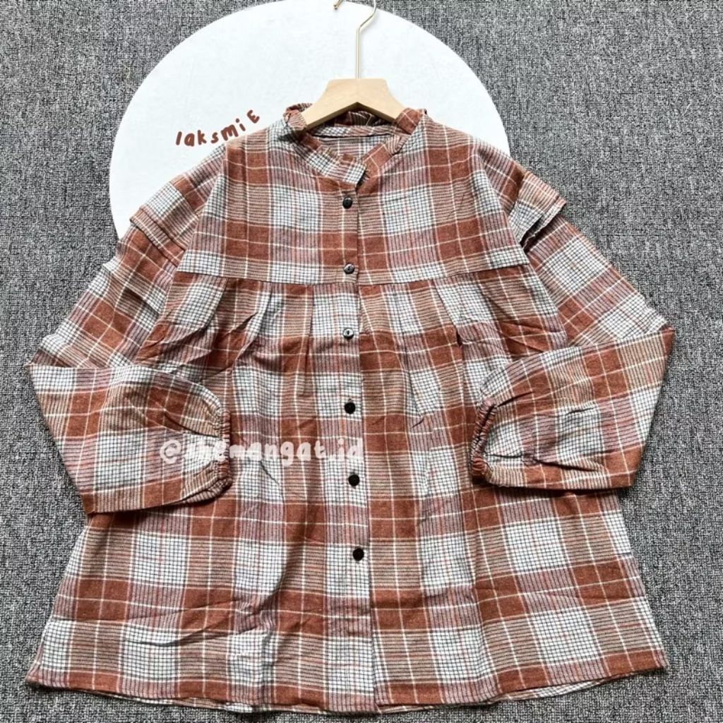 kemeja flanel wanita *preloved