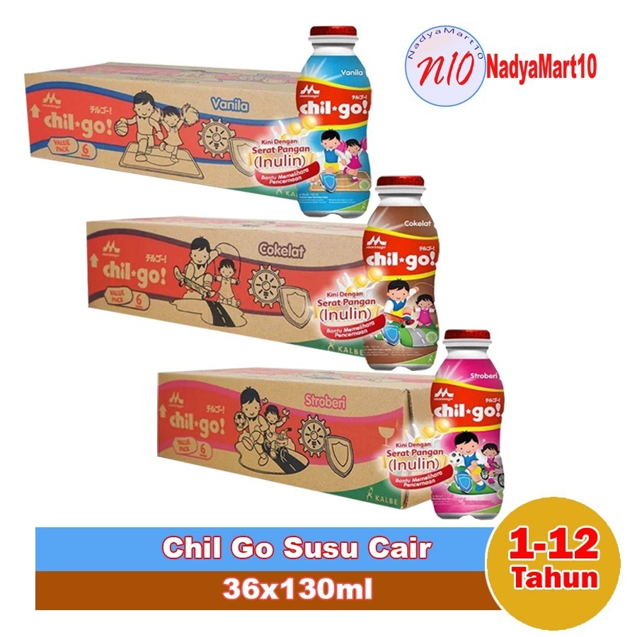 

Chil Go Liquid 130 ml susu UHT