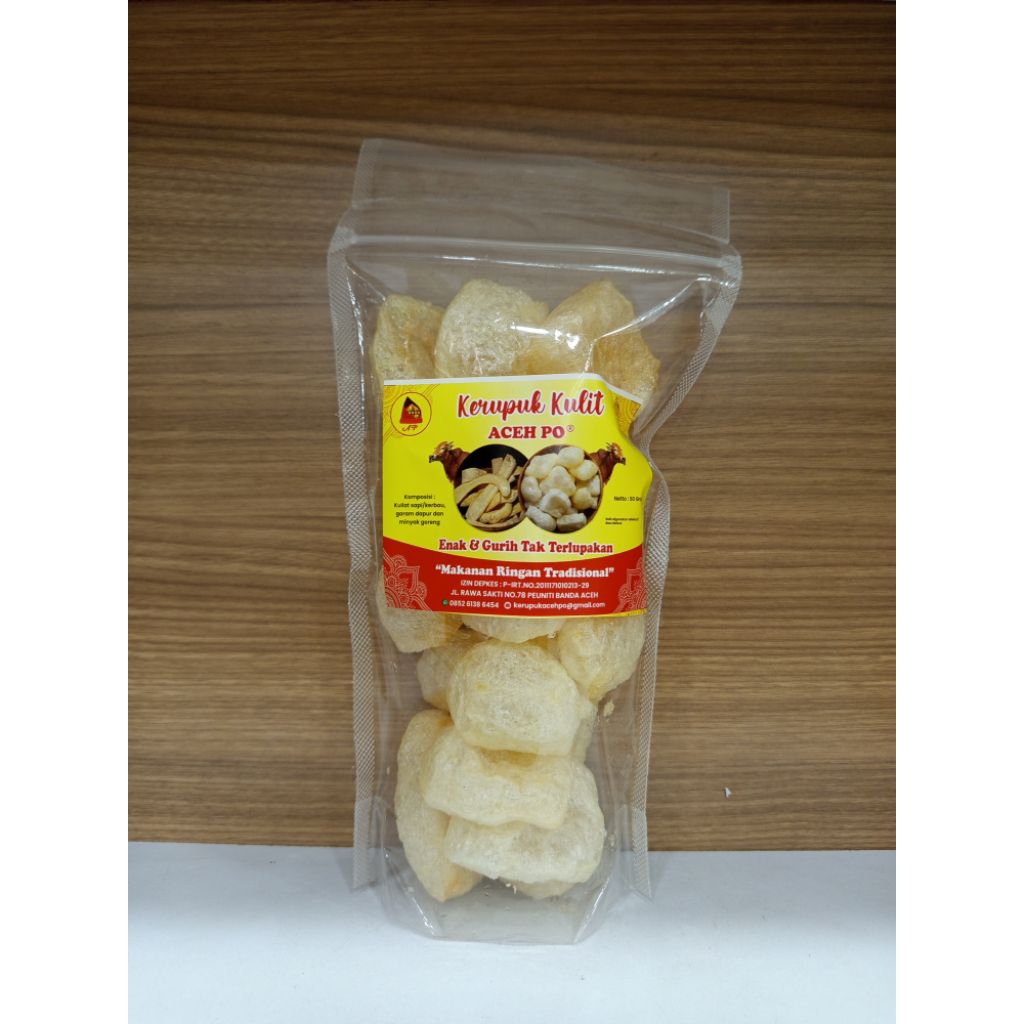 

kerupuk kulit aceh po