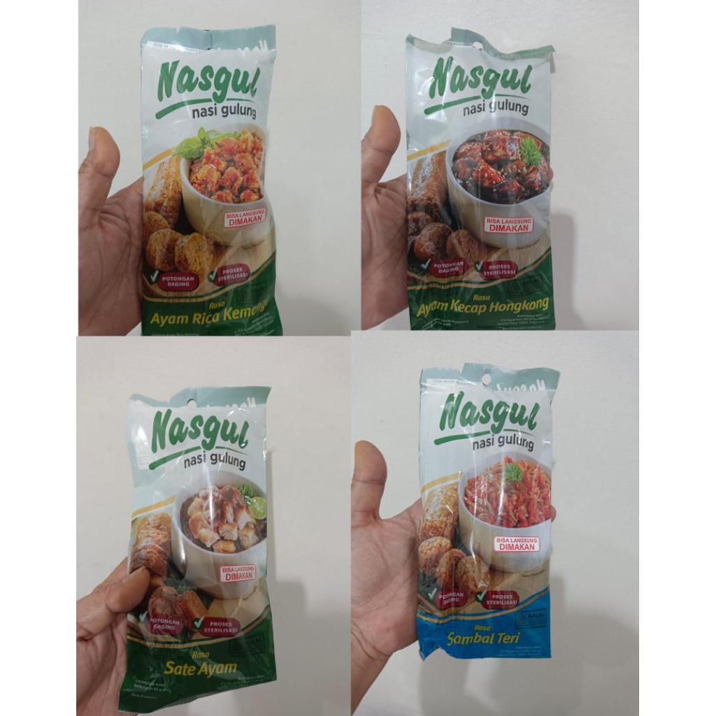 

Nasgul Nasi Gulung Instan 80gr
