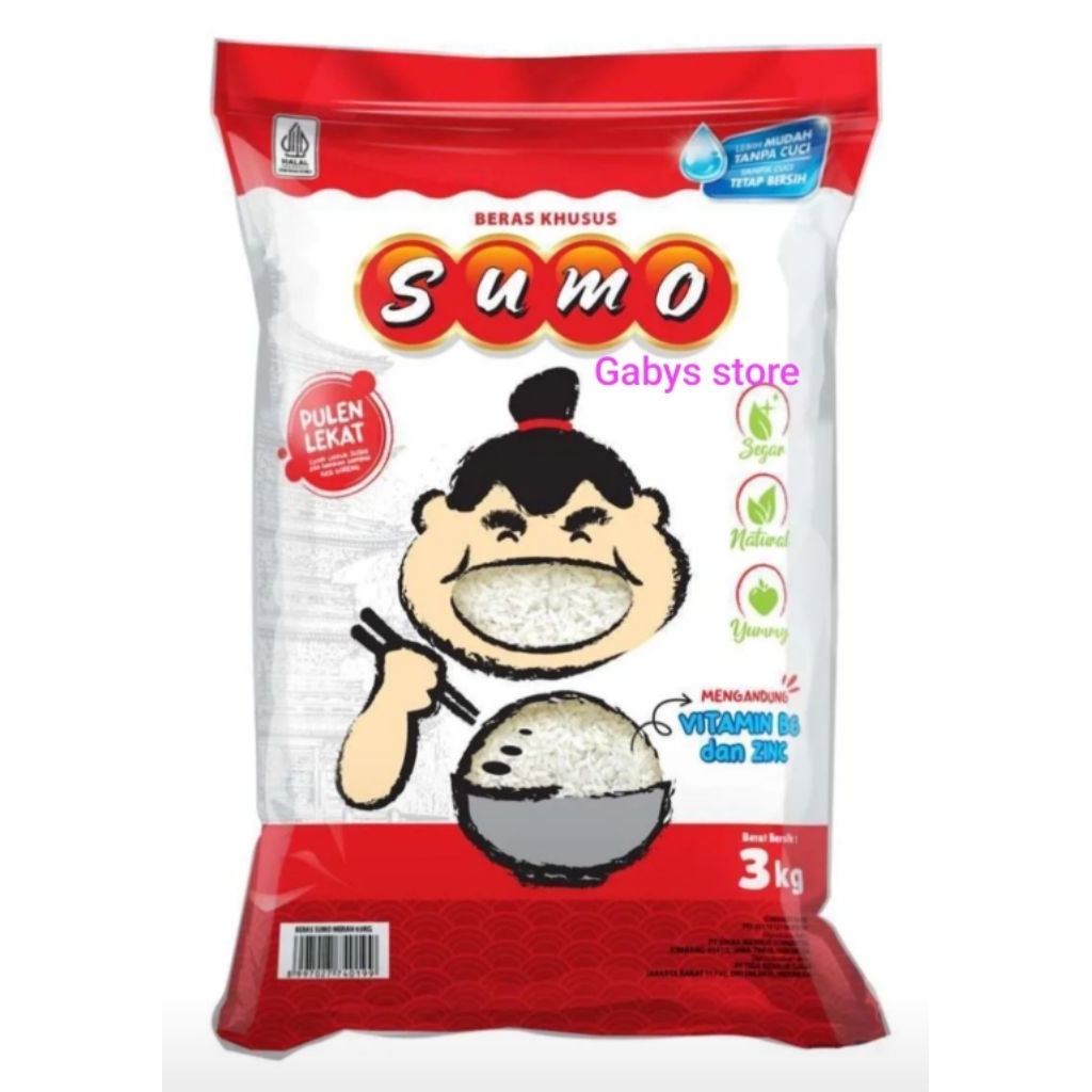 

Beras Sumo Merah 3kg