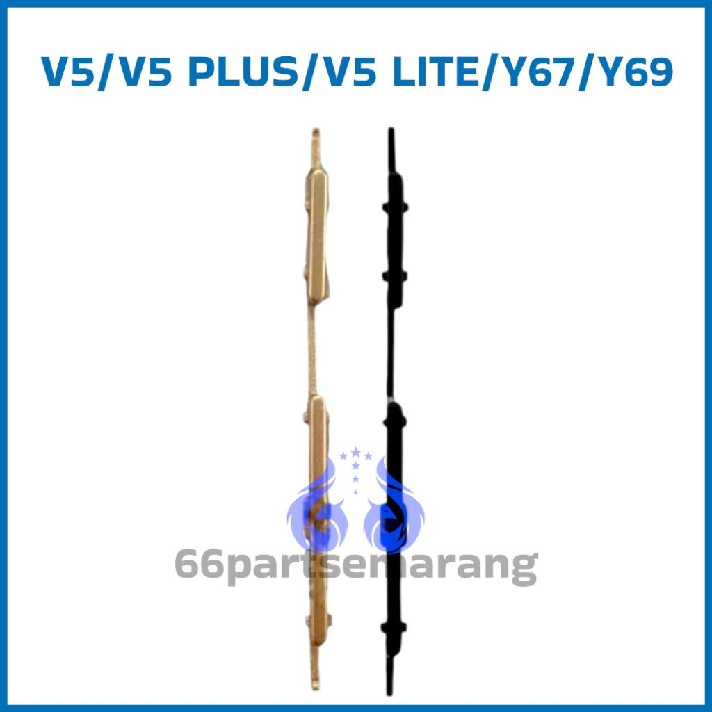 Tombol Luar On Off Volume Vivo Y69 / Y67 / V5 / V5 Plus / V5 Lite Copotan Cabutan Bekas