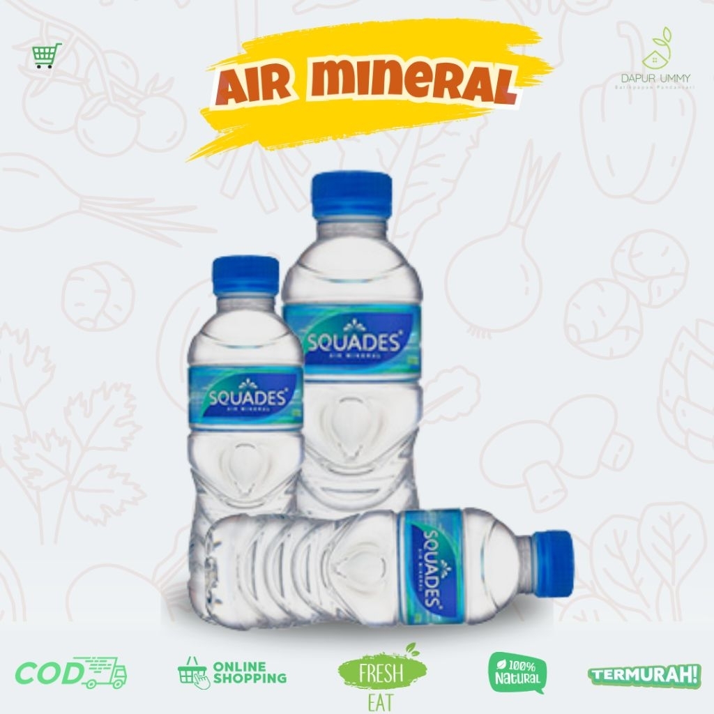 

SQUADES • Air Mineral Botol • 330ml