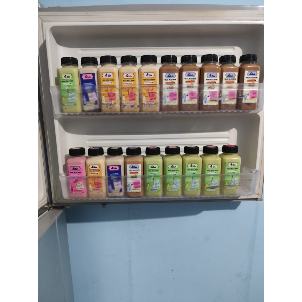 

Airin milky jelly drink Minuman segar Enak