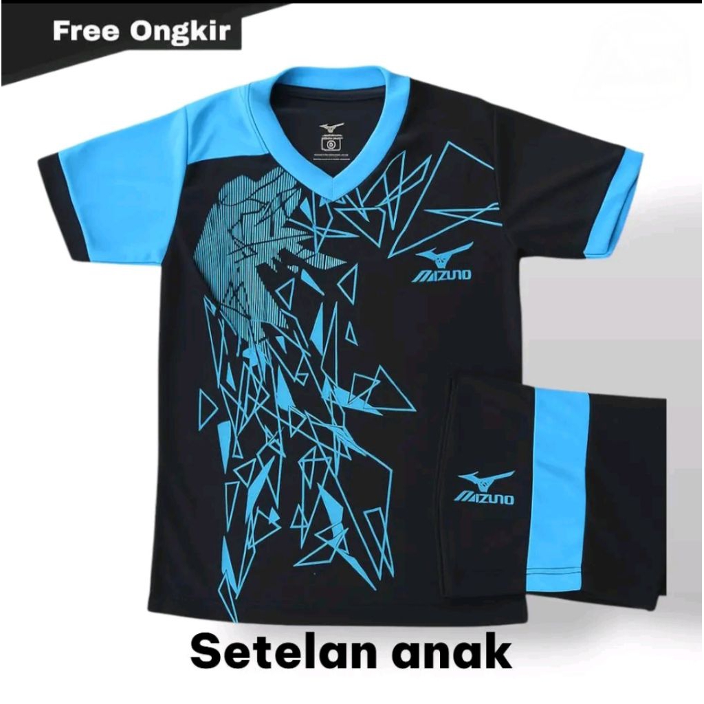 Jersey futsal baju bola anak laki perempuan seragam sekolah SD junior
