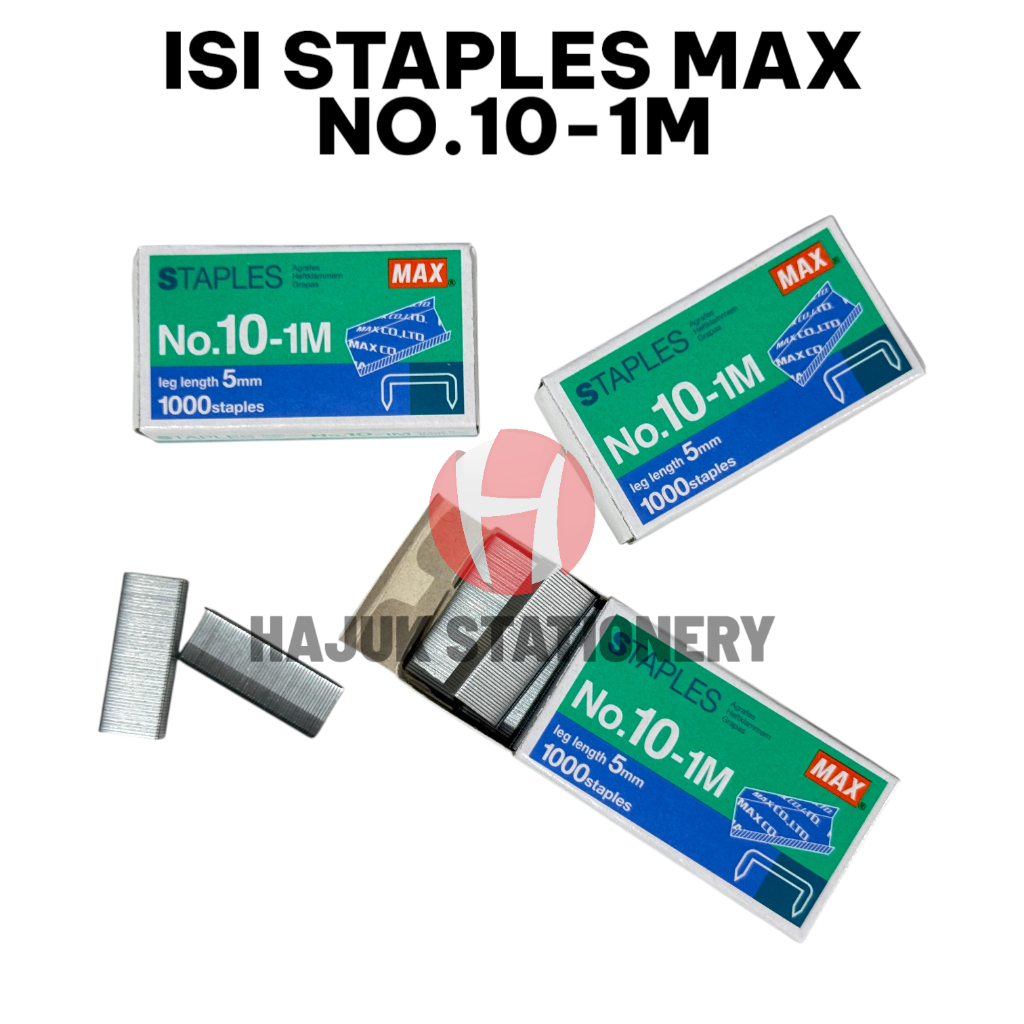 

ISI STAPLES MAX NO.10 REFILL HEKTER STAPLER