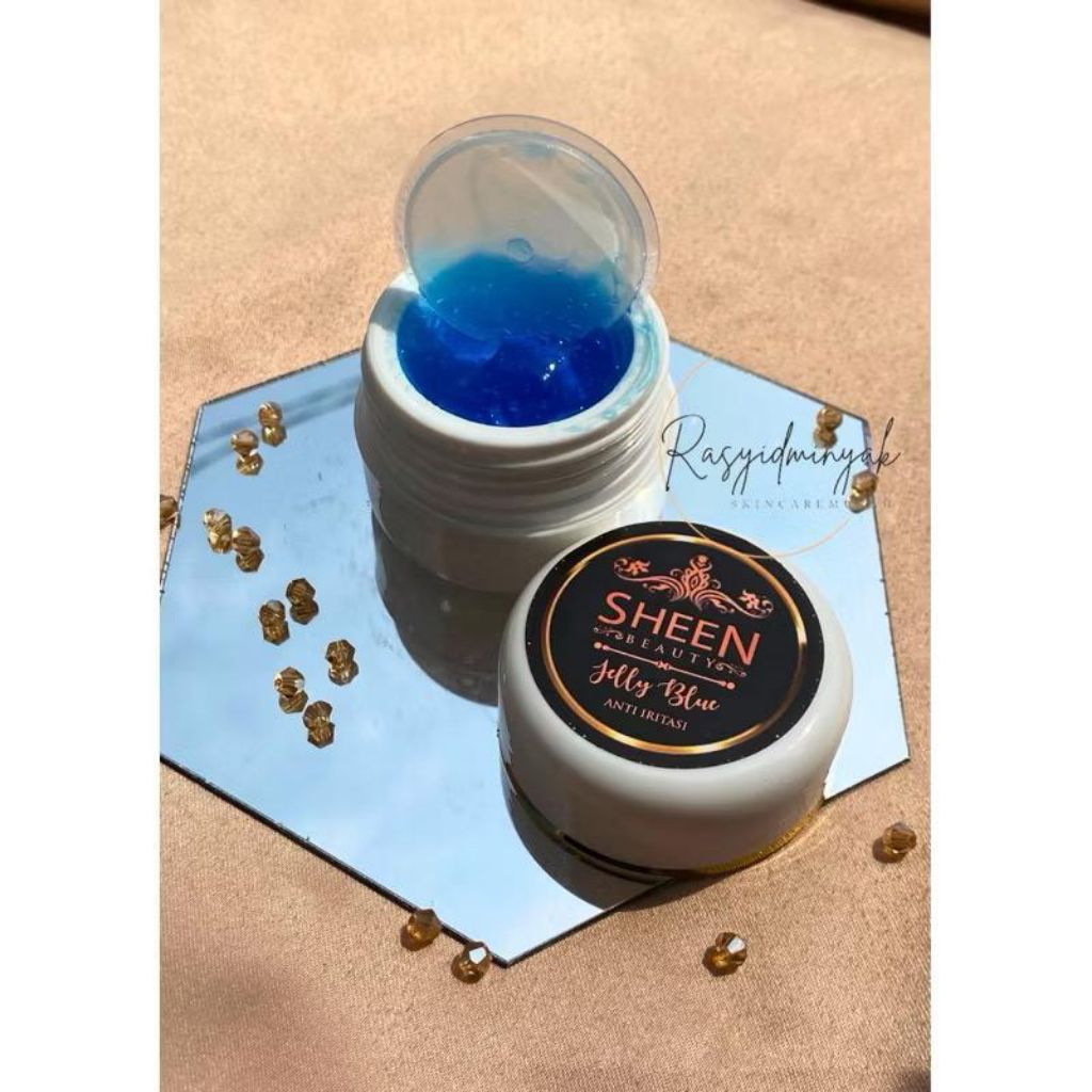 sheen beauty skincare craem jelly blue strong