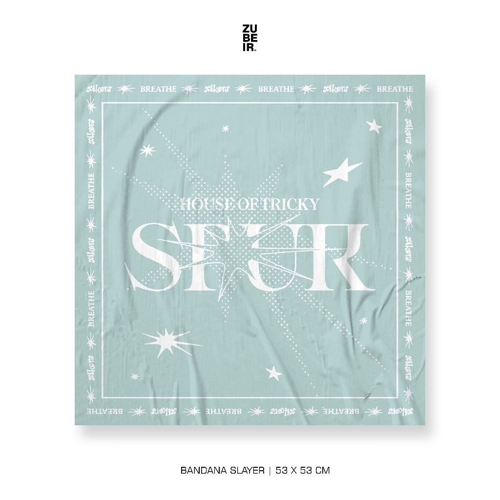 BANDANA XIKERS HOUSE OF TRICKY SPUR / SCRAFT XIKERS / BANDANA KPOP / XIKERS