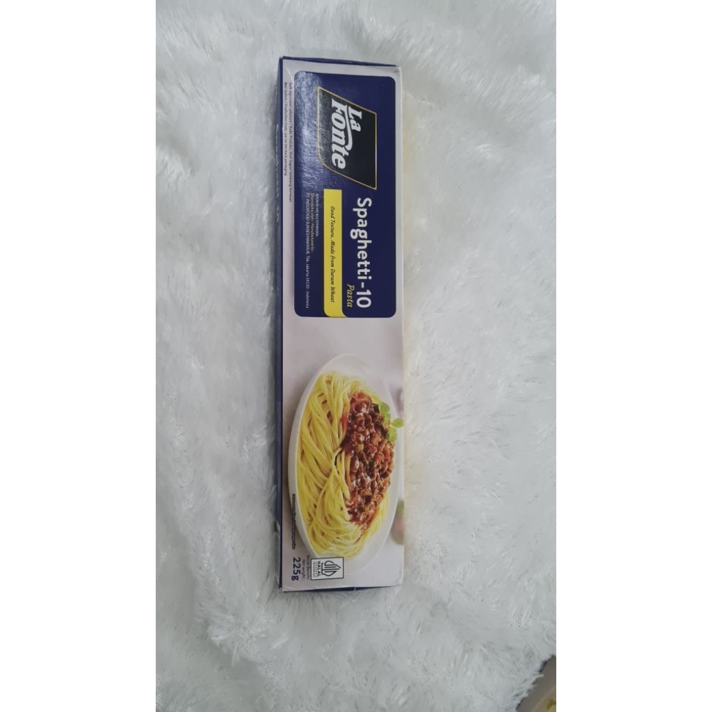 

La Fonte spageti10 - 225gr [PENGIRIMAN REGULER HEMAT]