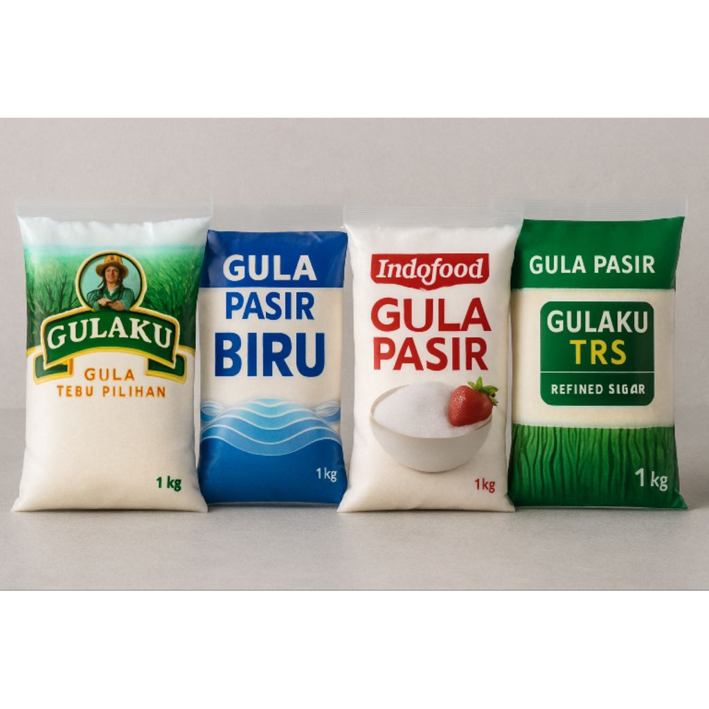 

Gula Pasir kemasan 1kg