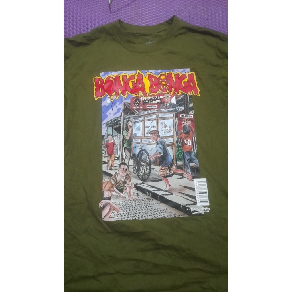 Tshirt bonga bonga "pasukan partai"