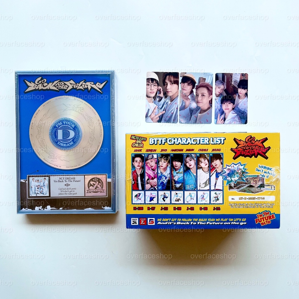 [BISA COD] (SEALED) NCT DREAM Go Back to the Future Ultimate Park I Am the Future Digipack BTTF albu