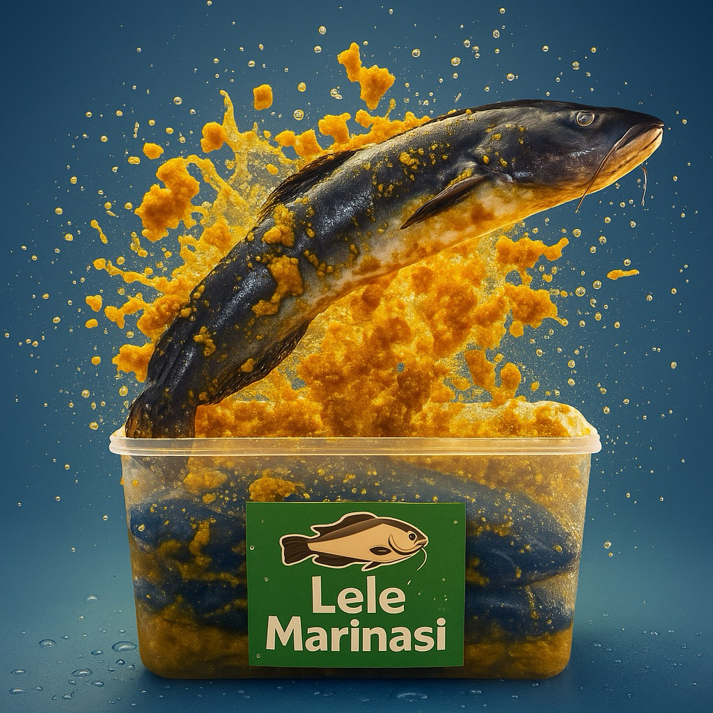 

Ikan Lele bumbu kuning 1/2kg dengan isi 7-8 ekor Frozen Food Ikan Lele