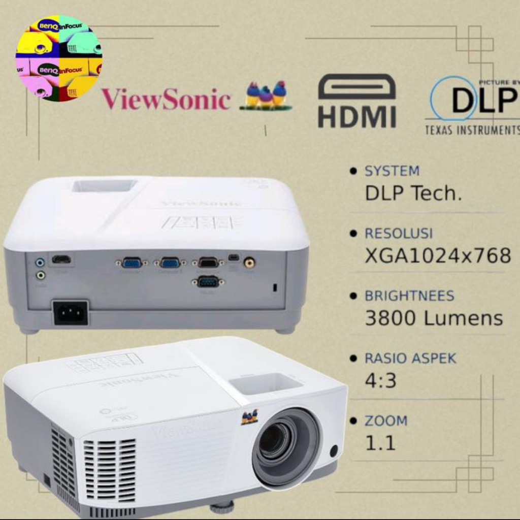 Viewsonic pa 503x / Proyektor Viewsonic Pa 503X XGA