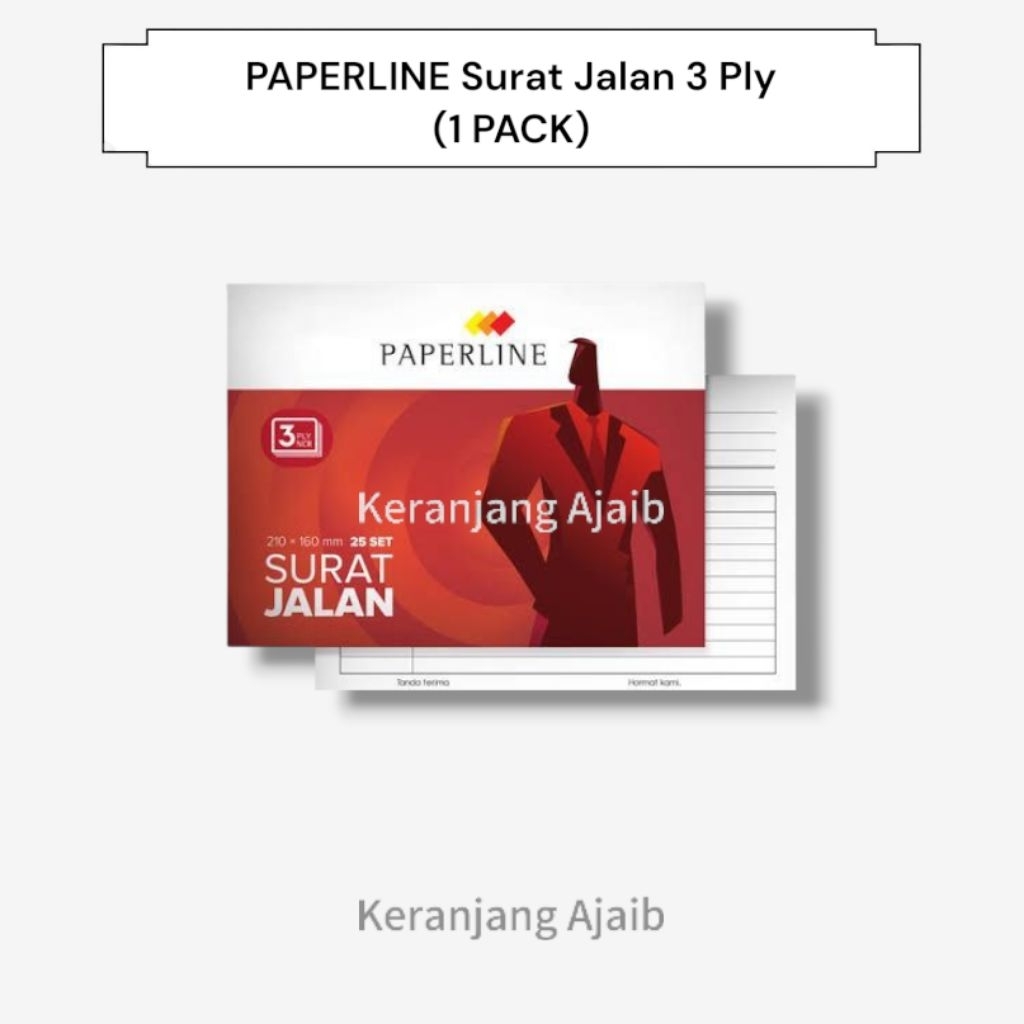 

PAPERLINE SURAT JALAN 3 PLY (1 PCS)