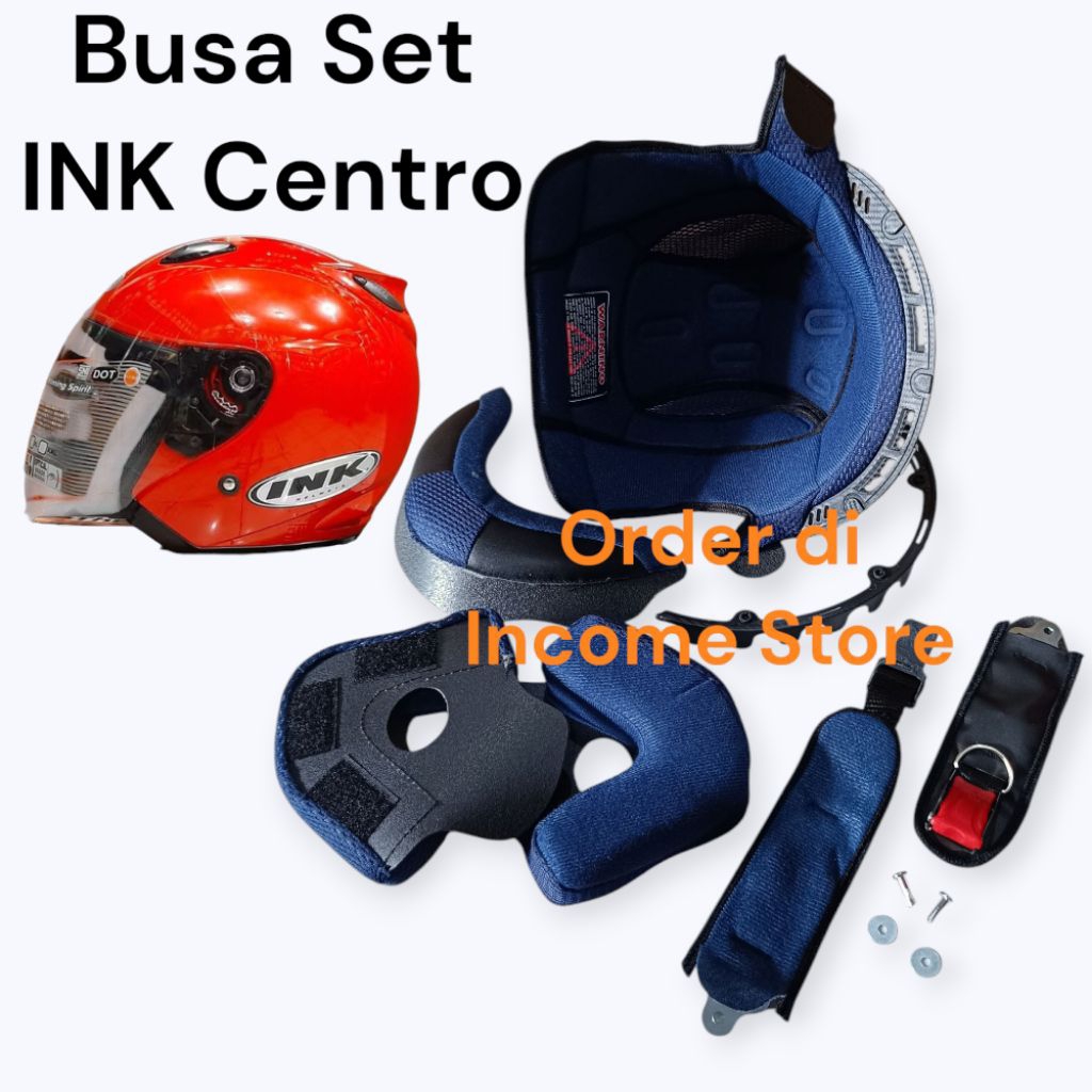 Busa Fullset Helm INK Centro Busa Spon Helm INK Kapsul Pluto Busa INK Centro