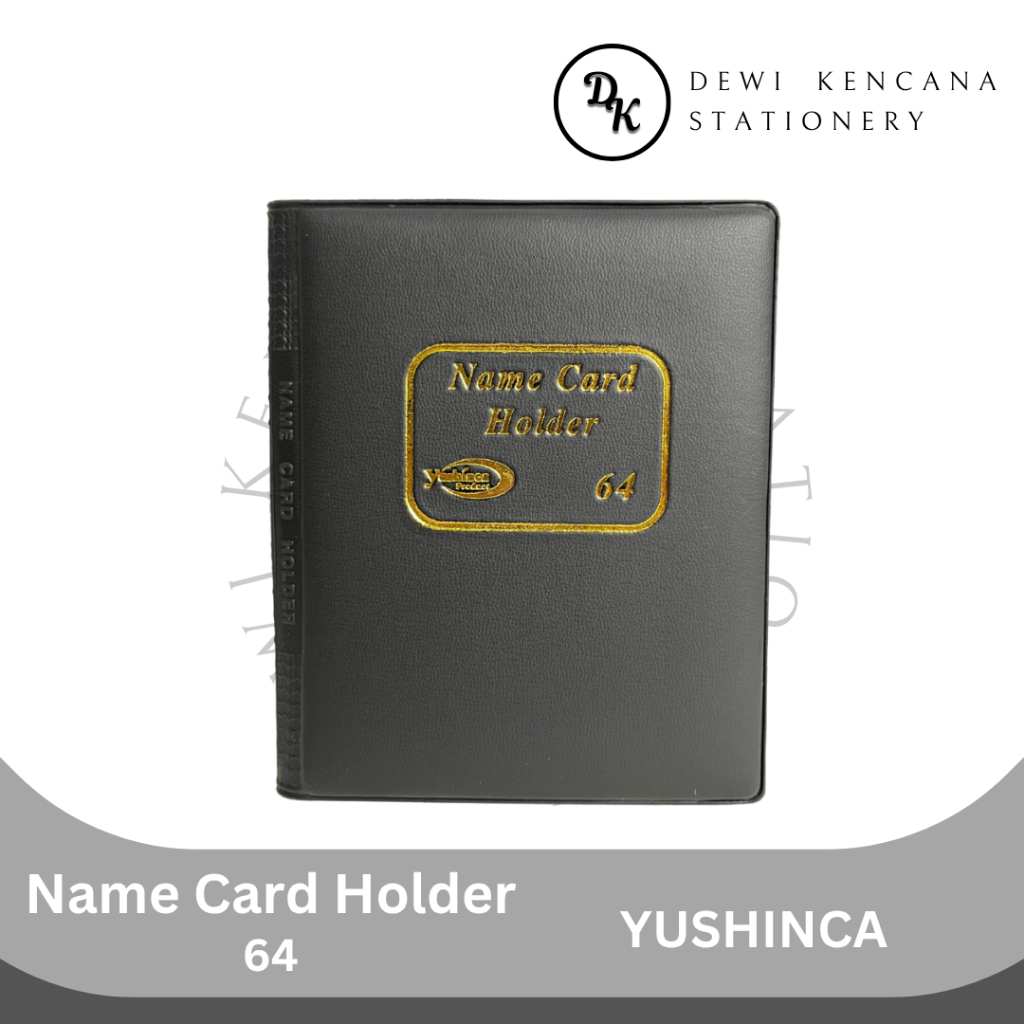 

Name Card Holder 64 Tempat Slot Kartu Nama 64 Hard Cover Yushinca