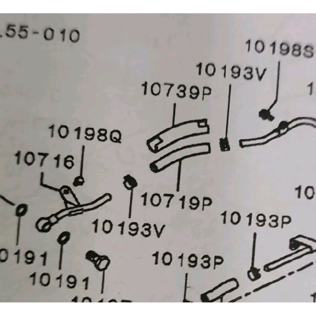selang air pajero sport strada triton hose tc feed