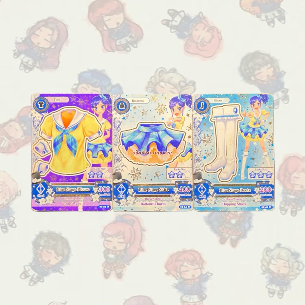 Aikatsu Blue Stage Set Aoi Kiriya
