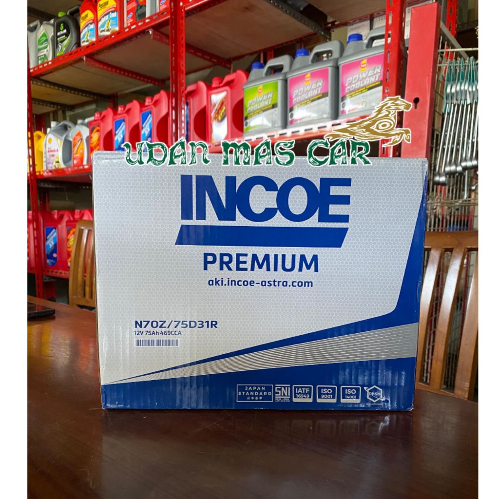 AKI BASAH INCOE N70Z/75D31R 75AH