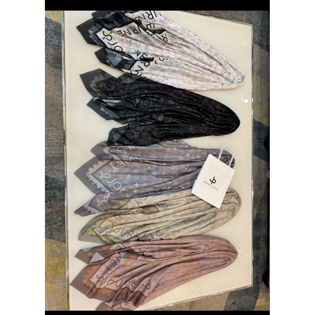 JOURNEYSCARVERS MOTIF TERBARU LIVI SERIES / JP JOURNEY HIJAB ORI TERBARU