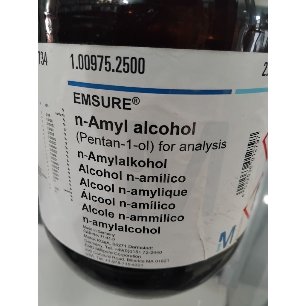 n-Amyl alcohol 20ml/Amil alkohol/Amil alcohol