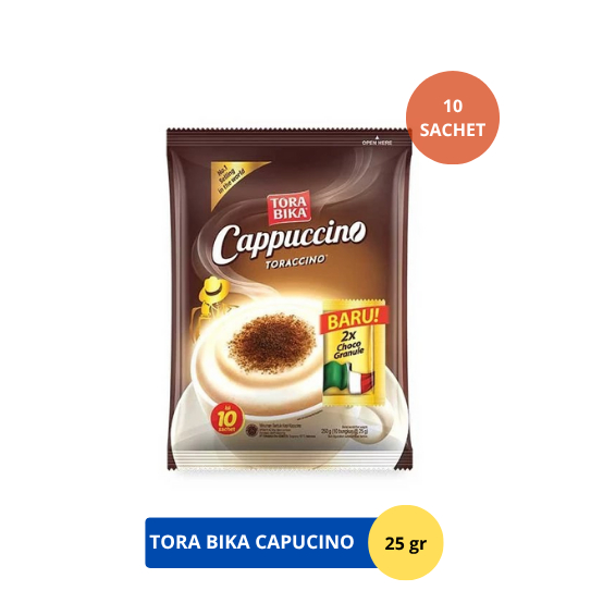 

TOKO BITAKU - KODE A|| TORABIKA CAPUCINO RENCENG 10 SACHET / Torabika Cappuccino