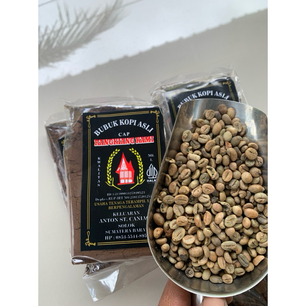 

Kopi Bubuk halus Rangkiang Kami 85 gram Kota Solok / Sumatera Barat