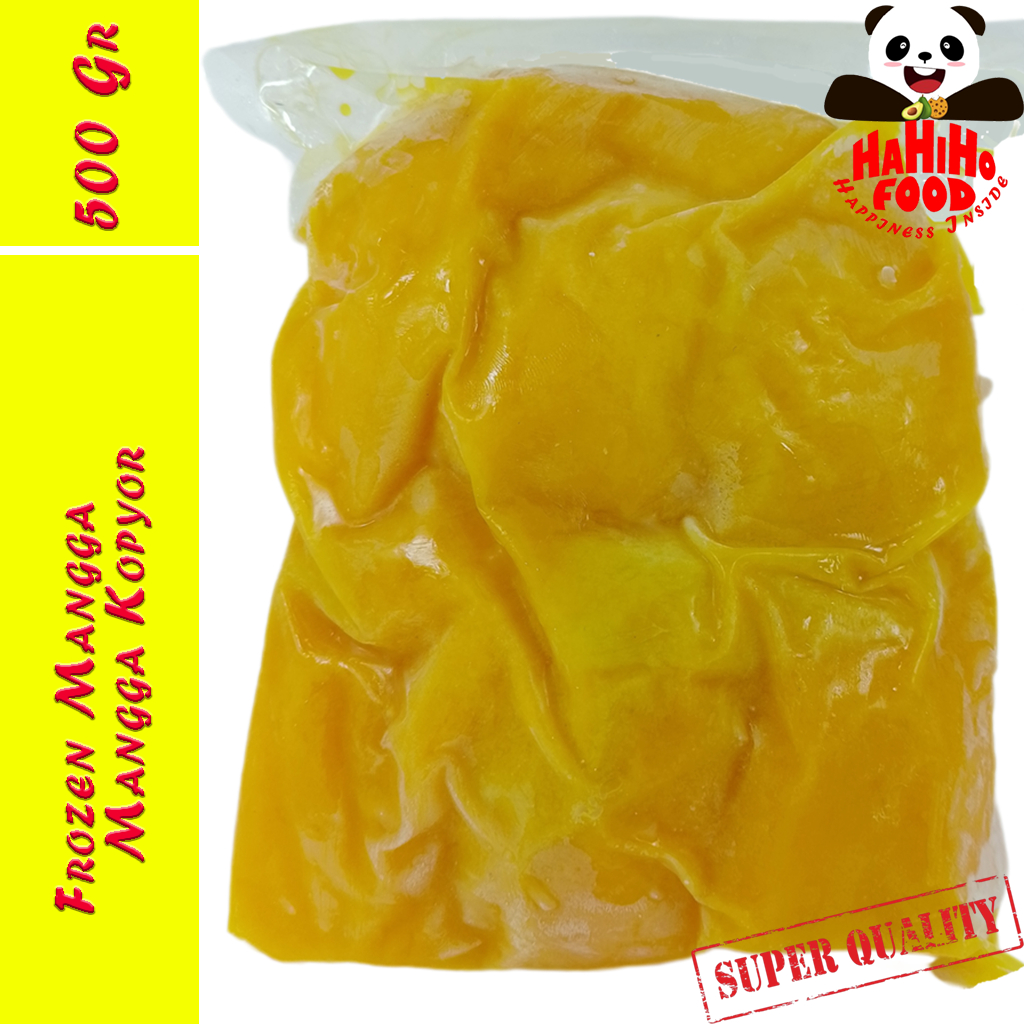 

HaHiHo FOOD Frozen Mangga Kopyor Beku | Mangga Frozen | Frozen Mango
