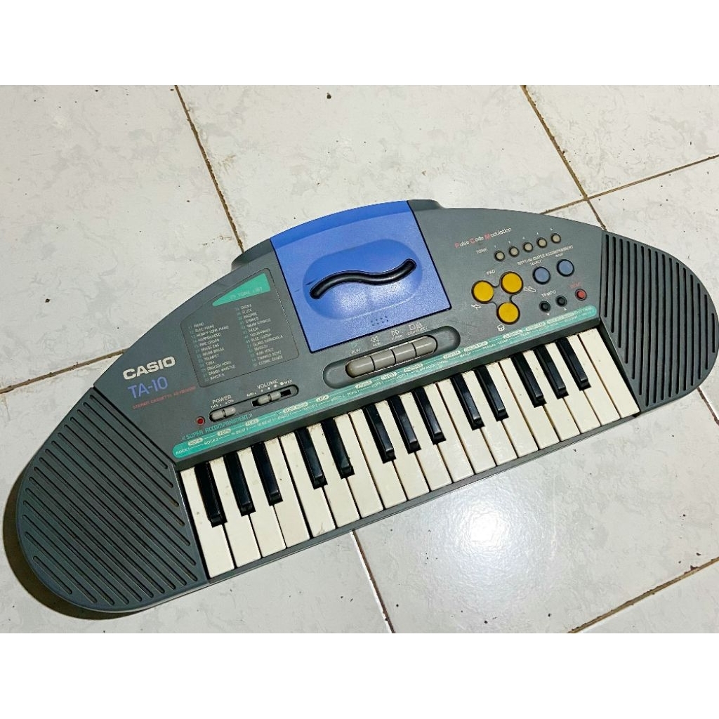 keyboard#piano casio TA10. antik normal second