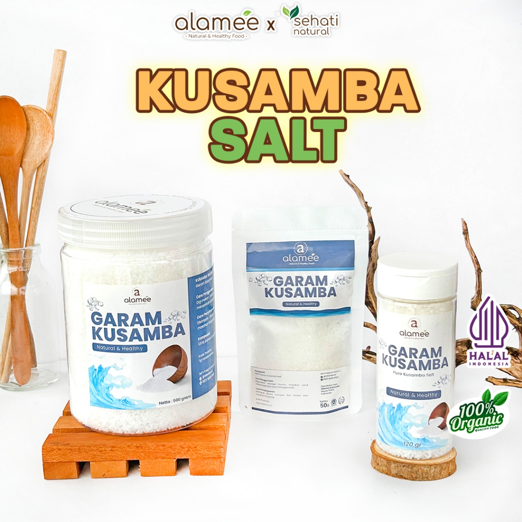 

Garam Laut Kusamba Seasalt Organic Sea Salt Laut Bali Organik Murni Alami Lokal sehati natural