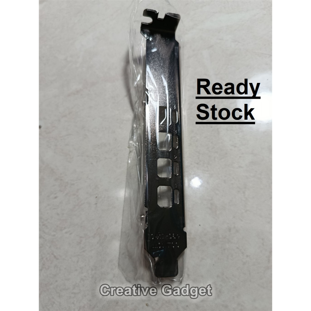 ✅  Bracket Standard 12cm - VGA Display Card - Quadro P600 P620 P1000 K1200 T600 T1000 NVS 510 - 4 Mi