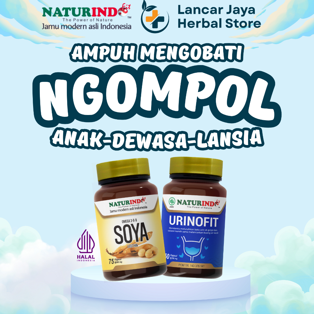 Obat Ngompol Anak Dewasa Lansia Beser Sering Buang Air Kecil Urinofit Naturindo