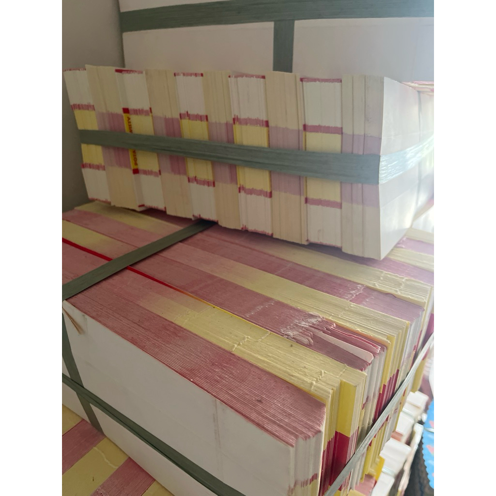 

Paket 500 Lembar Kertas Kotak Kemasan Bungkus Kentang Ulir Potatos