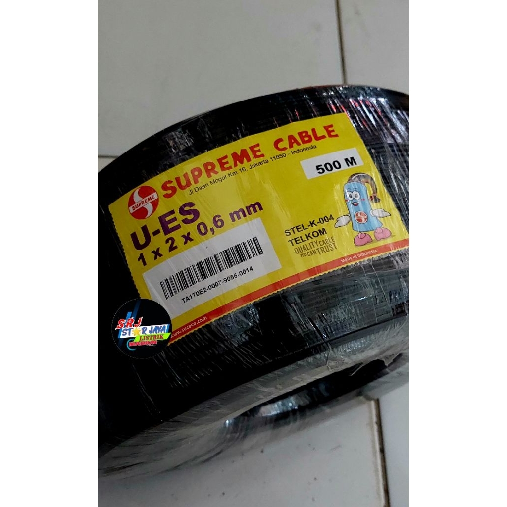 kabel telepon supreme 500 meter