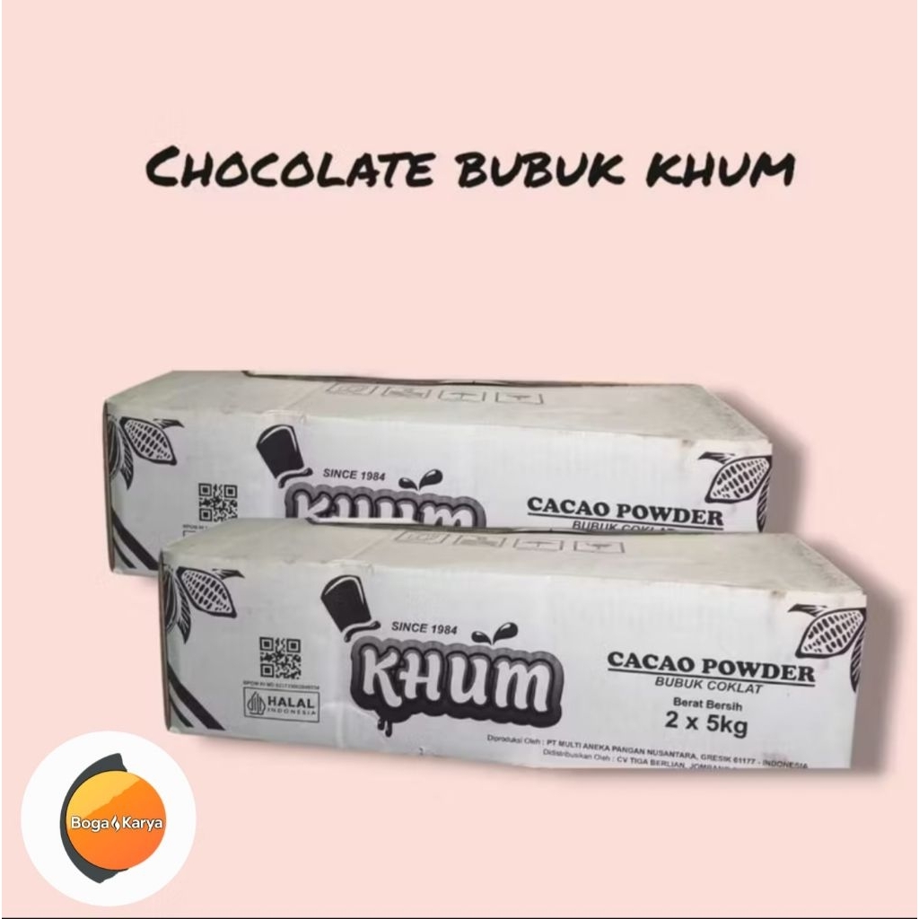 

Coklat bubuk KHUM 2x5kg / 1 karton
