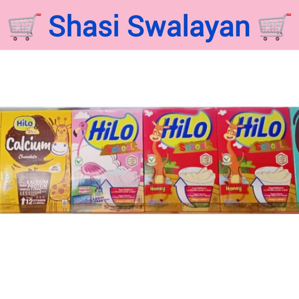 

HiLo School 250 Gram - Susu Bubuk Tinggi Kalsium