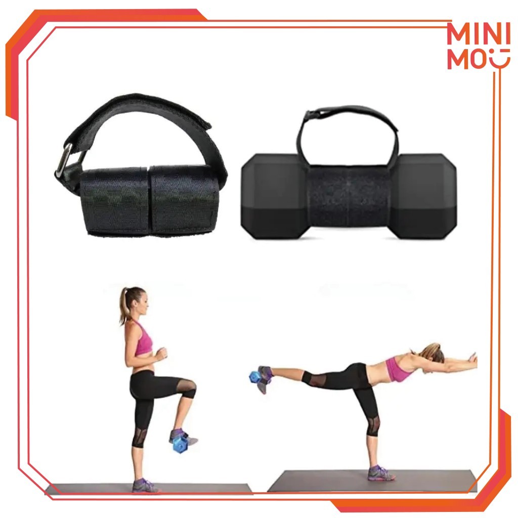 Ankle Weights Adjustable Alat Cardio Burn Lemak Bahan Breathable Portable Tali Gym Kaki Wrist Strap 