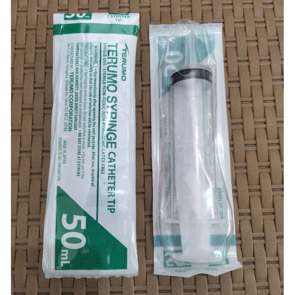 SPUIT 50 CC TERUMO / SYRINGE  50 ML TERUMO LUBANG TENGAH TERMURAH
