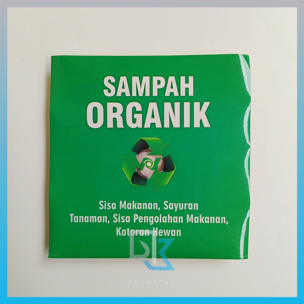 

Stiker Sampah Organik - Stiker Label Sampah Organik - Stiker Chromo