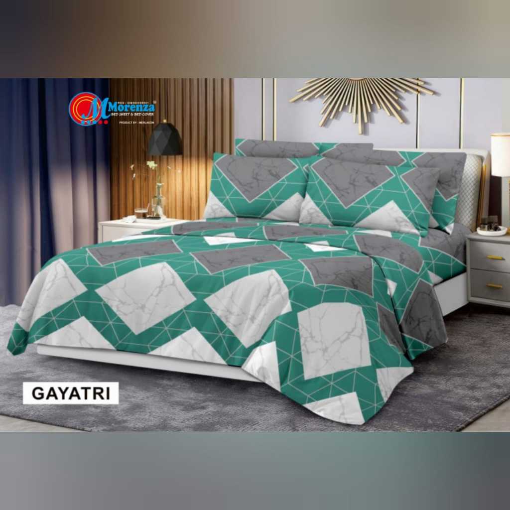 Bed cover set Sprei 140x200 motif branded